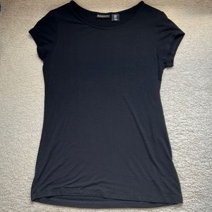 Casual black tee-shirt